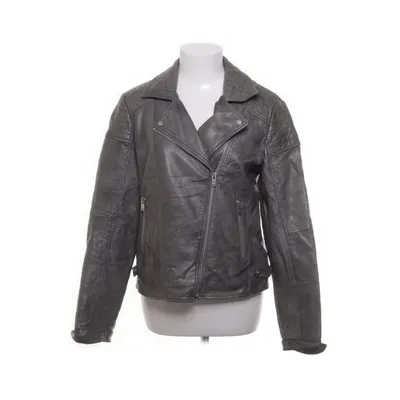 Biker jacket (Gray) from Clockhouse Polyester, Polyurethane, Viscose