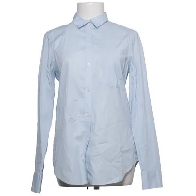 Bluse (Blå) fra Filippa K Bomuld, Elastan