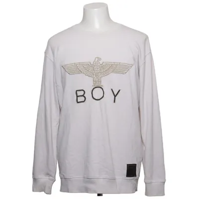 Collegetröja (Vit) från Boy London Bomull, Polyester
