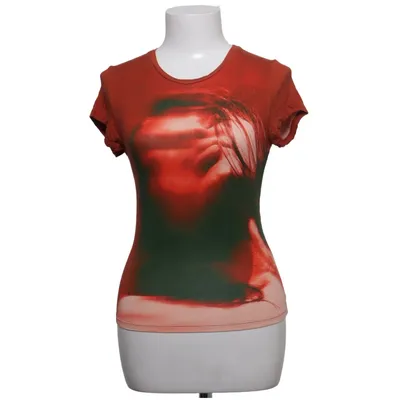 T-shirt (Orange, Grön, Flerfärgad) från Jaded London Elastan, Viskos