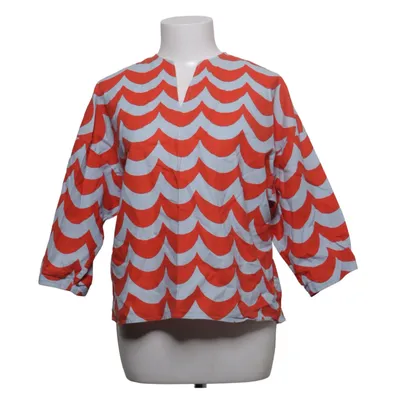 Blus (Orange, Blå, Vit) från Marimekko x Uniqlo Bomull, Linne