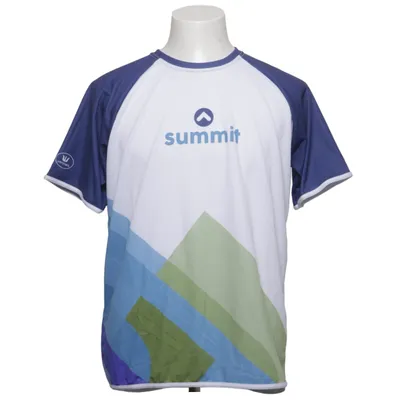 Träningströja (Vit, Blå, Grön) från Summit Polyester