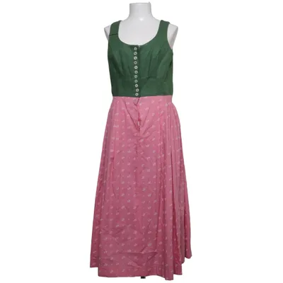 Dirndl (Pink, Green, White) from Wenger Cotton, Linen