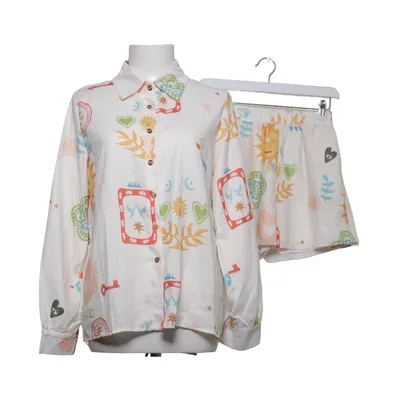 Set (Vit, Flerfärgad) Polyester