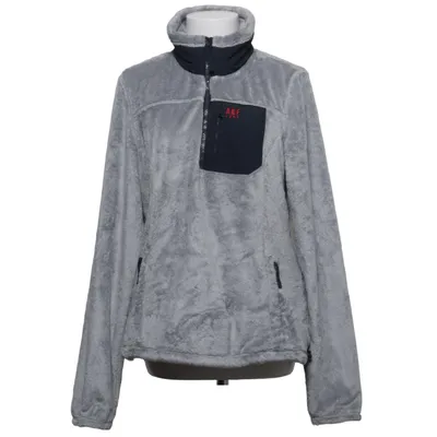 Fleecetrøje (Grå, Sort) fra Abercrombie Polyester