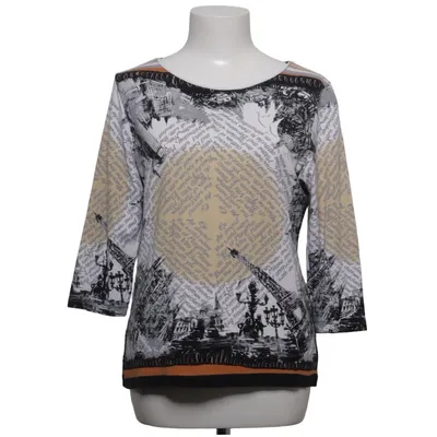 Top (Zwart, Wit, Beige) van Margittes Elastaan, Viscose
