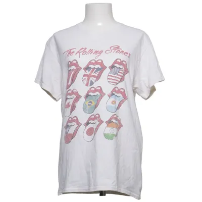 T-shirt (Vit, Flerfärgad) från The Rolling Stones Bomull