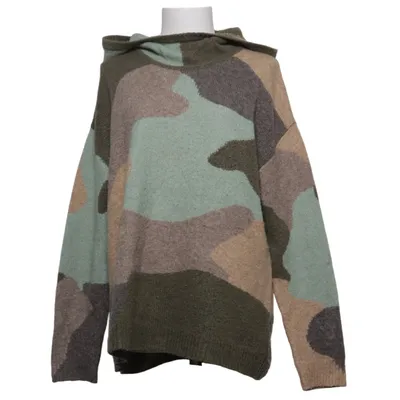 Sweater (Grøn, Beige, Flerfarvet) fra Oui Akryl, Elastan, Polyester, Uld