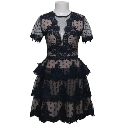 Cocktailklänning (Blå, Beige, Flerfärgad) från True Decadence Polyester