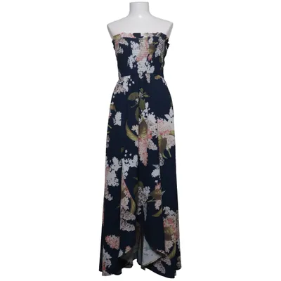 Maxi dress (Blue, Multicolored) from Angel Biba Polyester