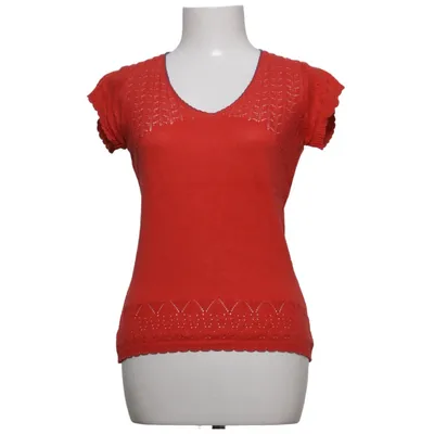 Top (Rot) von Wow To Go Acryl, Baumwolle