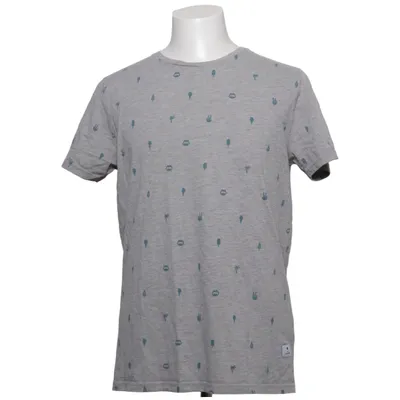 T-shirt (Gris) de RVLT Revolution Coton, Polyester