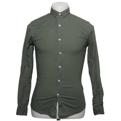 Overhemd (Groen) van New Look Men Katoen, Elastaan