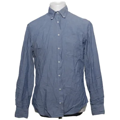 Overhemd (Blauw) van GitmanBros Katoen, Polyester