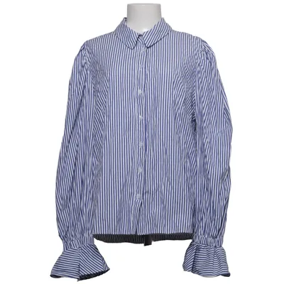 Bluse (Blå, Hvid) fra ASOS Design Bomuld, Polyester