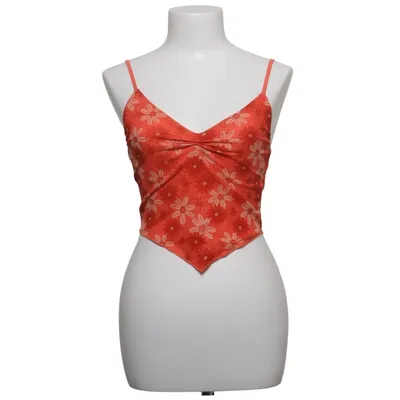 Crop top (Röd, Orange) från Bik Bok Elastan, Polyester