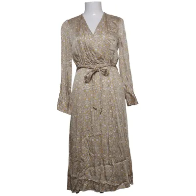 Wrap dress (Yellow, White) from Eva Go Diva Copenhagen Viscose