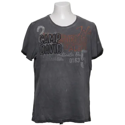 T-shirt (Gris) de Camp David Coton