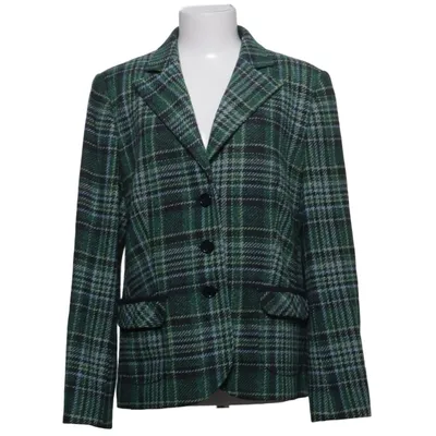 Blazer (Groen, Zwart, Blauw) van Delmod Polyamide, Polyester, Zijde, Viscose, Wol