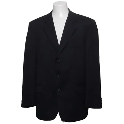Blazer (Zwart) van Taylor's Club Collection Elastaan, Polyamide, Polyester, Wol