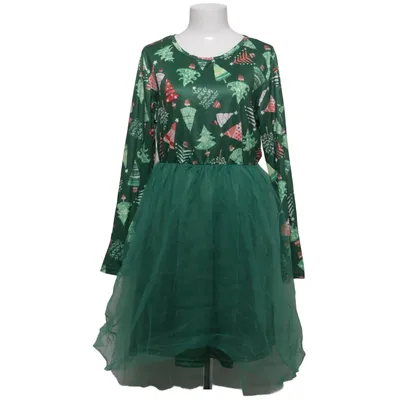 Robe (Vert, Multicolore) de Ecowish Élasthane, Polyester