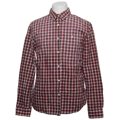 Buttondown-skjorta (Röd, Blå, Vit) från Jinglers Bomull
