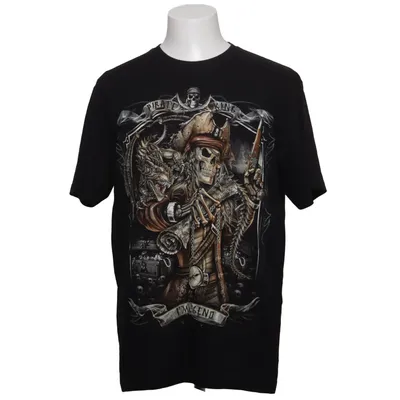 T-shirt (Noir) de Rock Chang Coton