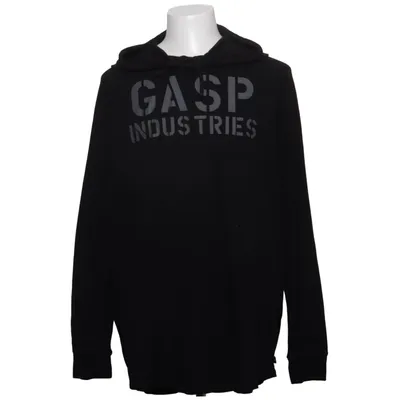 Kapuzenpullover (Schwarz) von Gasp Baumwolle, Polyester