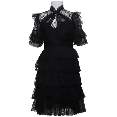 Robe (Noir) de By Malina Élasthane, Polyester