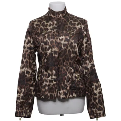 Jacket (Brown, Black) from Mariposa Cotton, Metallic fiber, Polyester