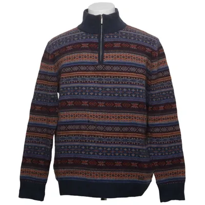 Trui (Blauw, Meerkleurig) van Fynch-Hatton Merinowol