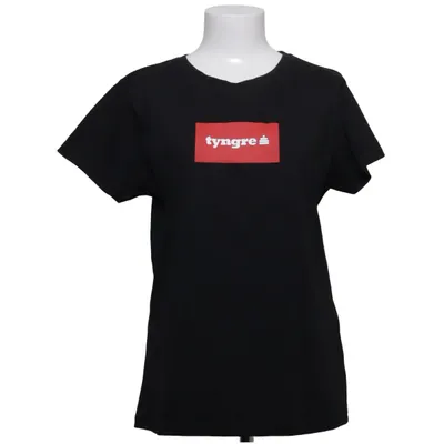 T-shirt (Noir, Rouge) de Tyngre Coton