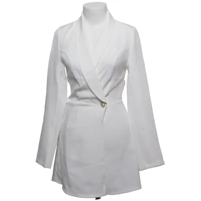 Byxdress (Vit) från Amisu Elastan, Polyester