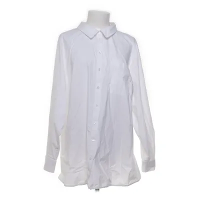 Skjorte (Hvid) fra Zizzi Bomuld, Elastan, Polyester