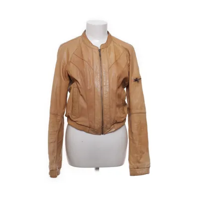 Läderjacka (Brun) från Bershka Skinn