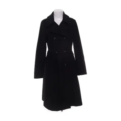 Winter coat (Black) from MaxMara Acetate, Angora, Polyamide, Wool