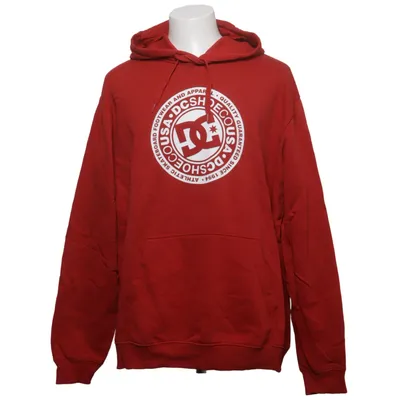 Sweat à capuche (Rouge) de DC Shoes Coton, Polyester