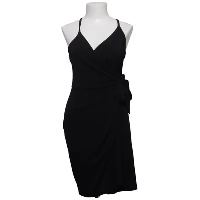 Wrap dress (Black) from About You Elastane, Polyester