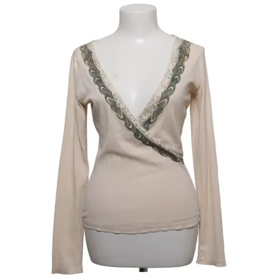 Wrap blouse (Beige) from Marc Cain