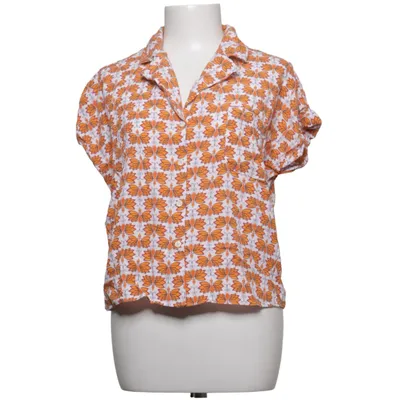 Chemise à manches courtes (Blanc, Orange, Multicolore) de Surkana Viscose