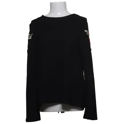 Blouse (Zwart, Meerkleurig) van Indiska Elastaan, Polyester, Viscose