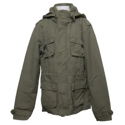 Safarijakke (Grøn) fra H&M Young Bomuld, Polyester