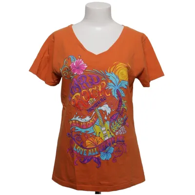 T-shirt (Orange, Flerfärgad) från Hard Rock Cafe Bomull