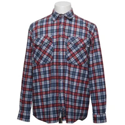 Flanellen overhemd (Rood, Blauw, Wit) van Salewa Polyester