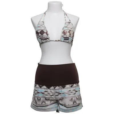 Bikini (Brun, Hvid, Turkis) fra Wrangler Elastan, Polyester