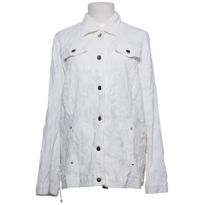 Jakke (Hvid) fra N.P. Elastan, Polyamid, Viscose