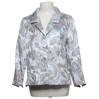 Blazer (Blå, Flerfarvet) fra Elinette Acetat, Bomuld, Polyester