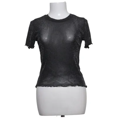 Top (Black, Silver) from Adika Elastane, Polyester