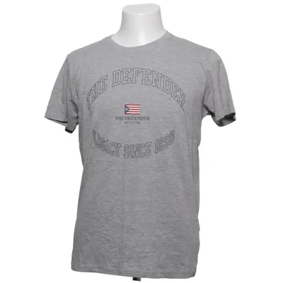 T-shirt (Gray) from The Defender Cotton, Viscose