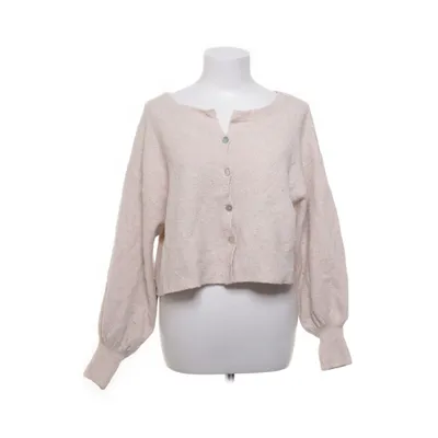 Cardigan (Beige) van Zara Acryl, Katoen, Elastaan, Polyamide, Wol